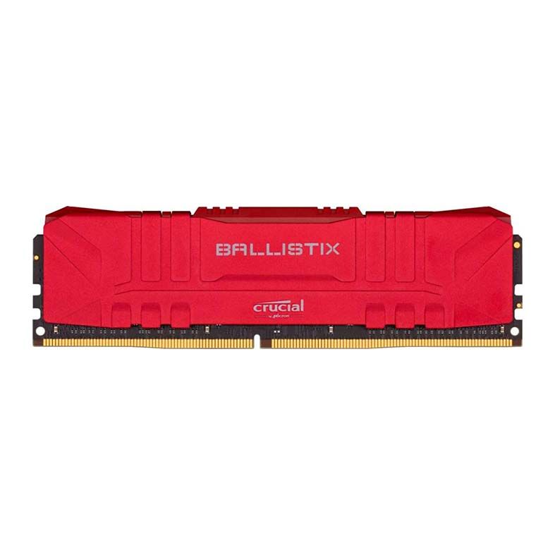 Memoria Crucial Ballistix 8GB (1x8) DDR4 2666Mhz Vermelha, BL8G26C16U4R ...