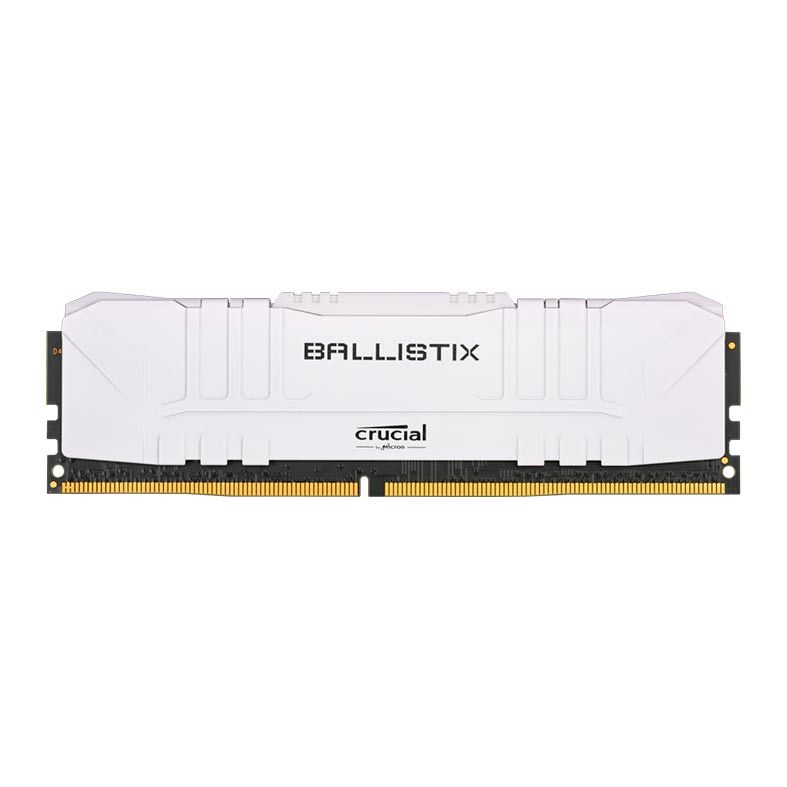 Memoria Crucial Ballistix 8GB (1x8) DDR4 3000Mhz Branco, BL8G30C15U4W