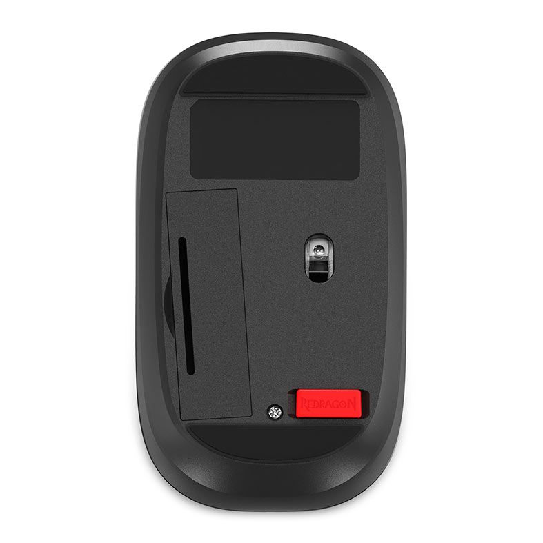 Mouse Redragon BM-2944, 4000DPI, 3 Botoes, Wireless, Preto, BM-2944