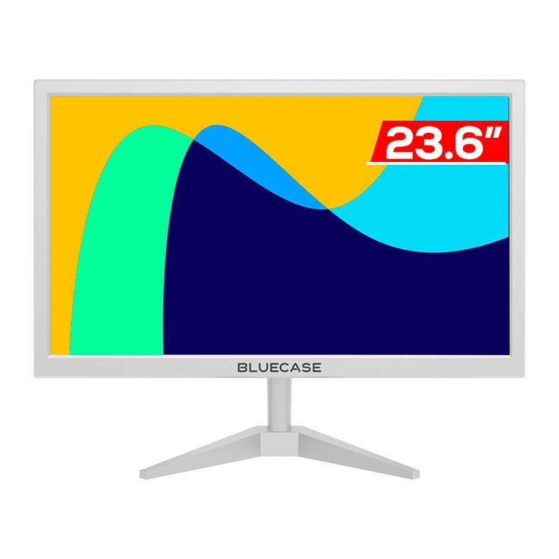 Monitor Bluecase Led, 23.6 Pol, TN, FHD, 75Hz, 5ms, HDMI/VGA, Branco, BM24X2HVWW