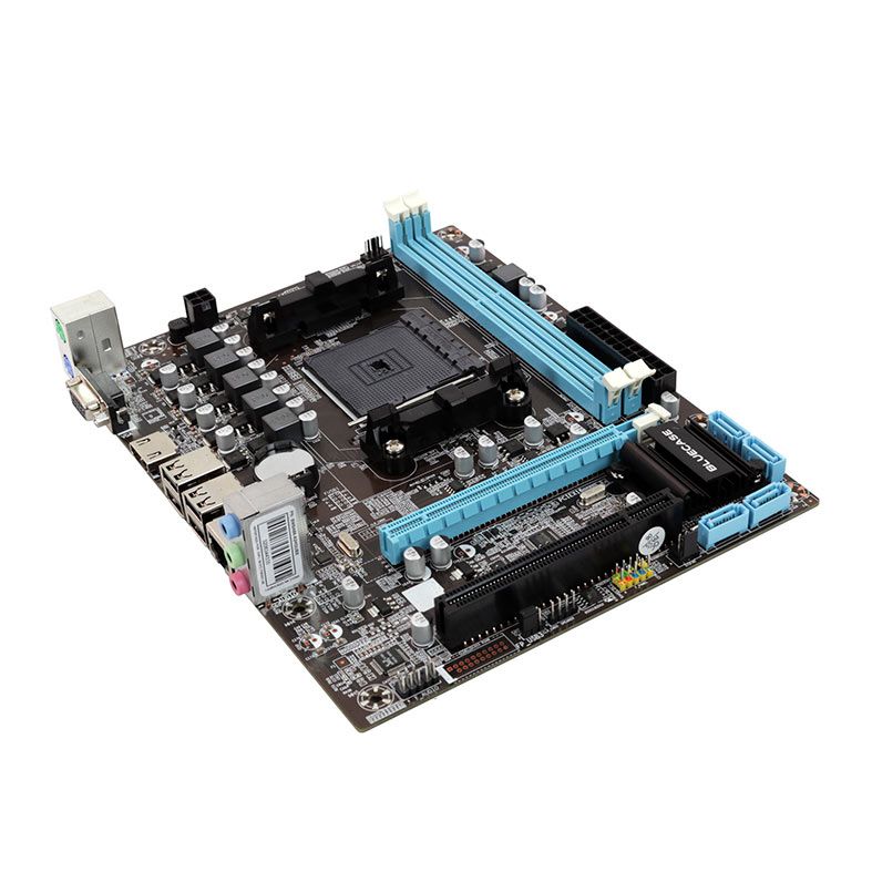 Placa Mae Bluecase A88, DDR3, Socket FM2, M-ATX, Chipset AMD A88, BMBA88-A2HGBX