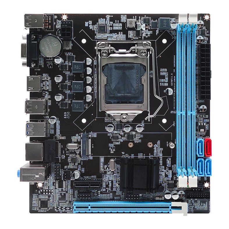 Placa Mae Bluecase BMBB75, DDR3, Socket LGA 1155, M-ATX, Chipset Intel BMBB75, BMBB75-G3HGU-M2
