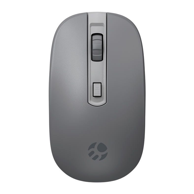 Kit Teclado e Mouse BlueCase BMTW01, 2400DPI, ABNT2, Wireless, Cinza, BMTW01-GY