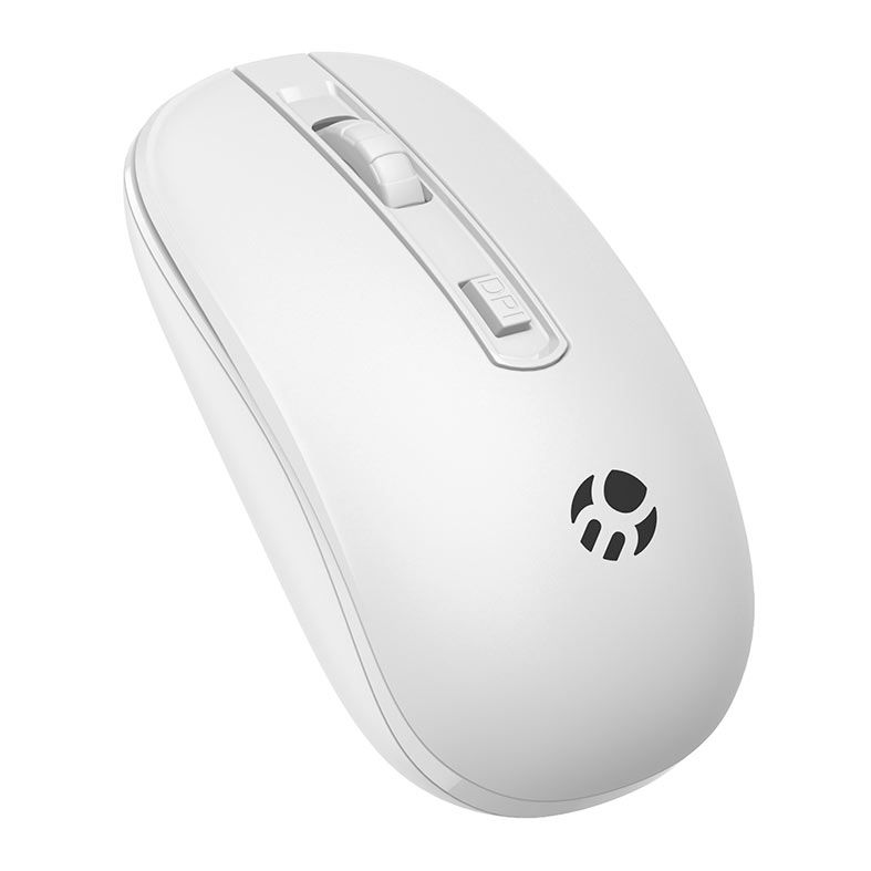 Kit Teclado e Mouse BlueCase BMTW01, 2400DPI, ABNT2, Wireless, Branco, BMTW01-WH