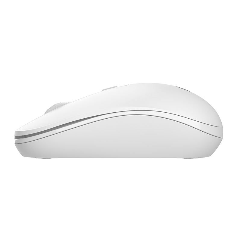 Kit Teclado e Mouse BlueCase BMTW01, 2400DPI, ABNT2, Wireless, Branco, BMTW01-WH
