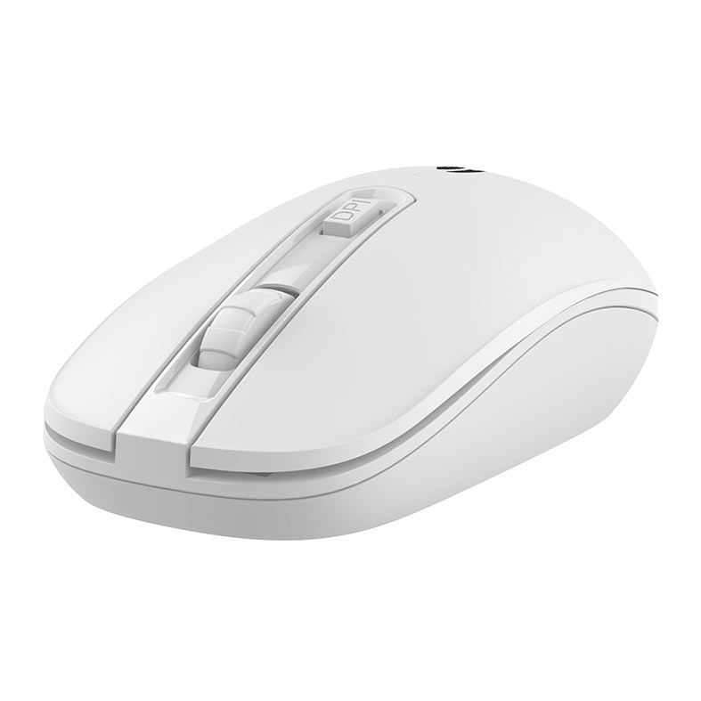 Kit Teclado e Mouse BlueCase BMTW01, 2400DPI, ABNT2, Wireless, Branco, BMTW01-WH