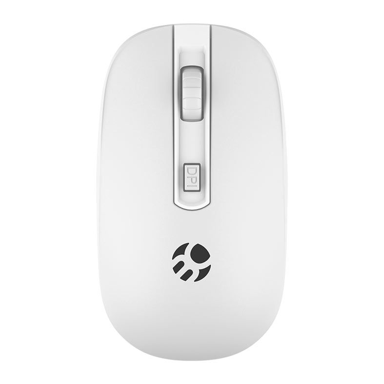 Kit Teclado e Mouse BlueCase BMTW01, 2400DPI, ABNT2, Wireless, Branco, BMTW01-WH