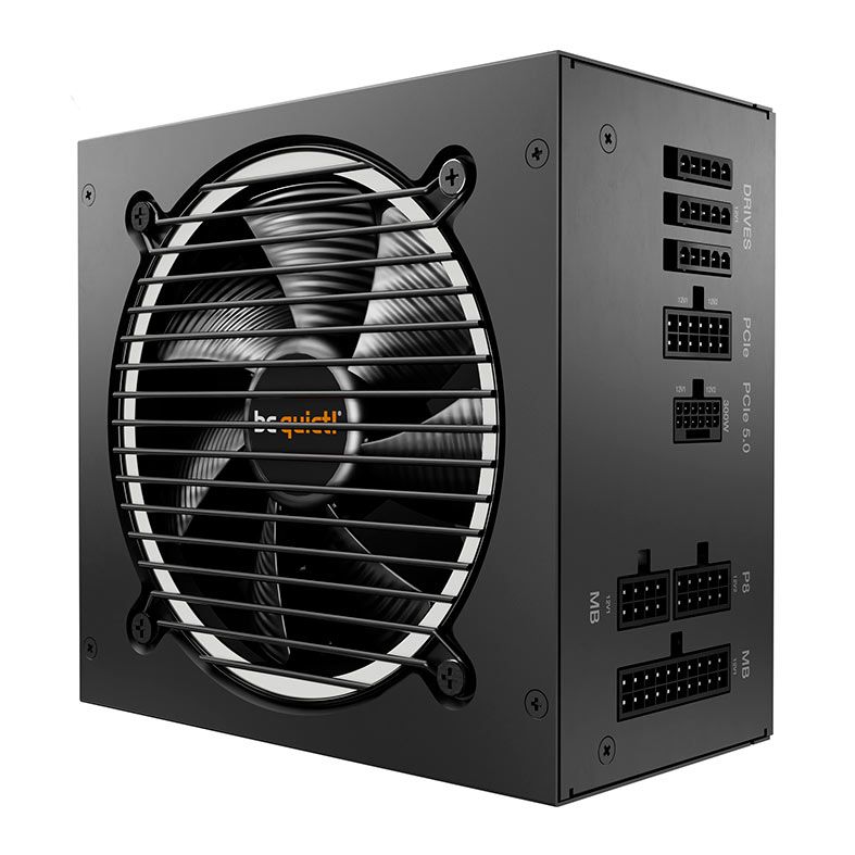 Fonte Be Quiet! Pure Power 12 M, 550W, ATX 3.1, PCIe 5.1, Full-Modular, 80 Plus Gold, Preto, BN519