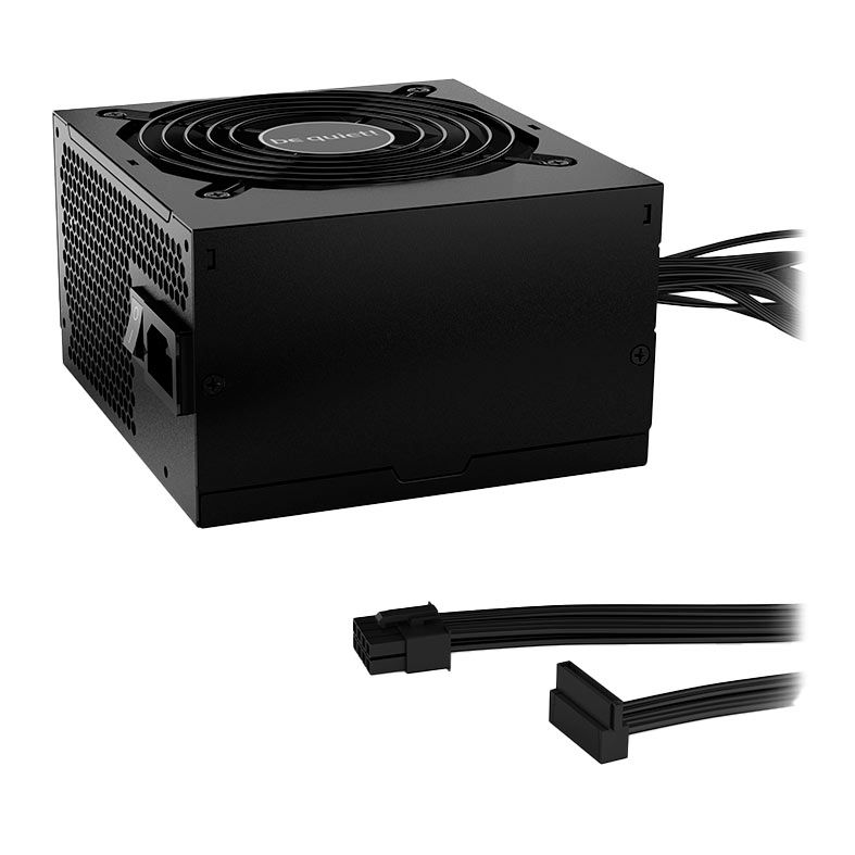 Fonte Be Quiet! Essential System Power 10U, 550W, 80 Plus Bronze, Preto, BN687