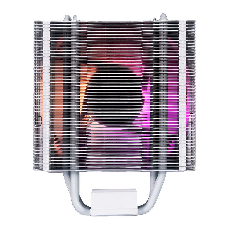 Cooler Para Processador Gamdias Boreas E1-410WH, RGB, 120mm, Branco, BOREAS E1-410 WH