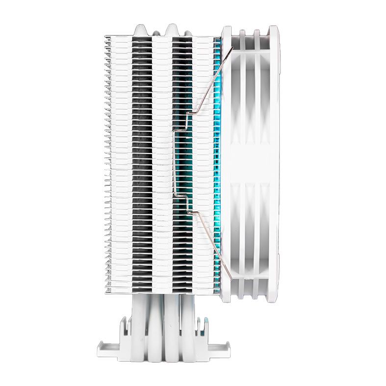 Cooler Para Processador Gamdias Boreas E1-410WH, RGB, 120mm, Branco, BOREAS E1-410 WH