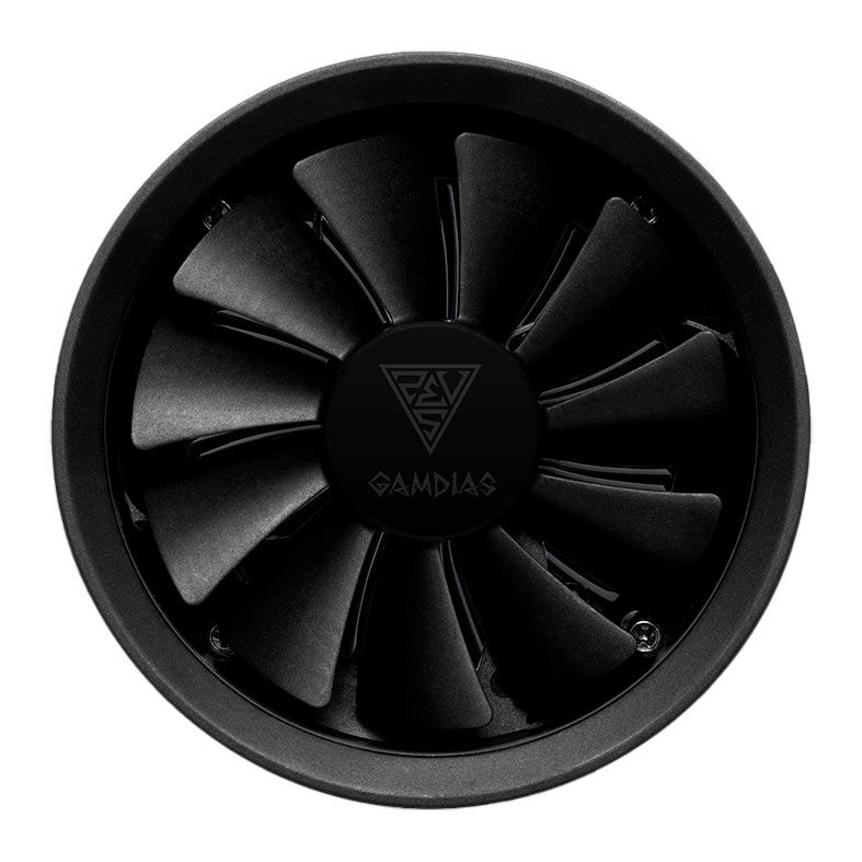 Cooler Para Processador Gamdias Boreas E1L010 , RGB, 120mm, Preto, BOREAS-E1L-010