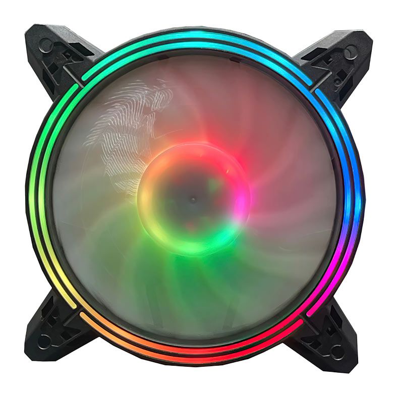 Kit Ventoinha BRX Storm Z, RGB, 3x120mm, Preto, BRX-STORMZ