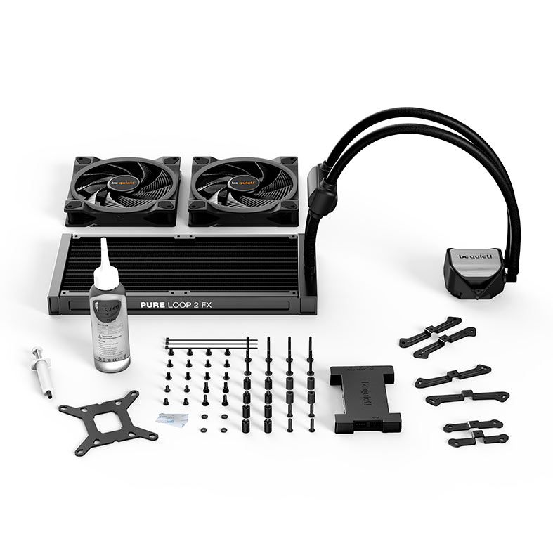 Water Cooler Be Quiet! Pure Loop 2 FX, ARGB, 280mm, Preto, BW014