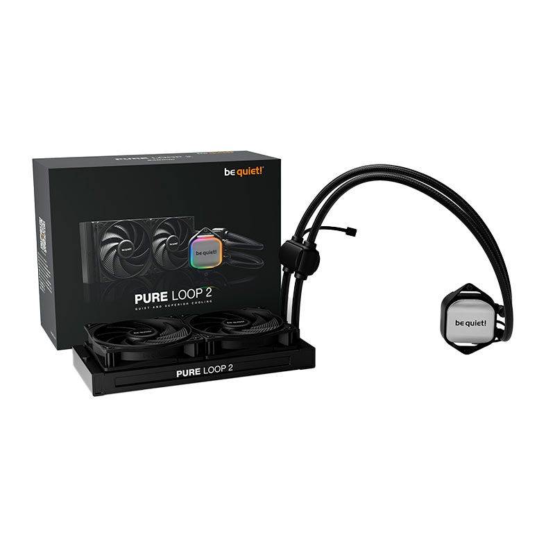 Water Cooler Be Quiet! Pure Loop 2, 240mm, Preto, BW017