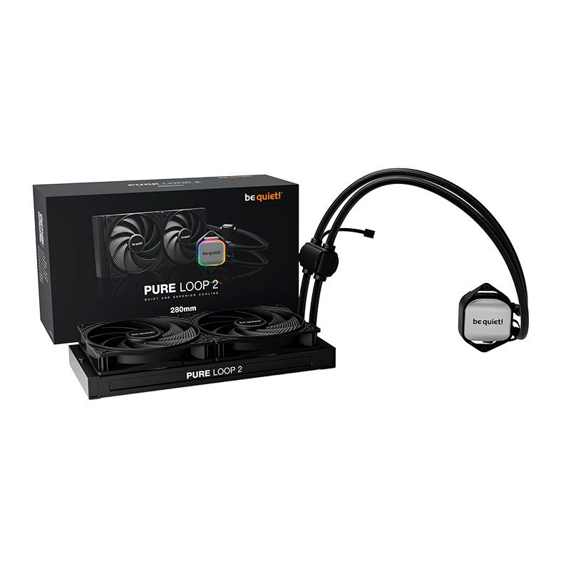 Water Cooler Be Quiet! Pure Loop 2, 280mm, Preto, BW018