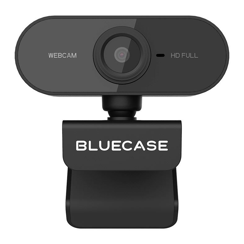 WebCam Bluecase Full HD 1080P C/ Microfone, BWEB1080P02BX