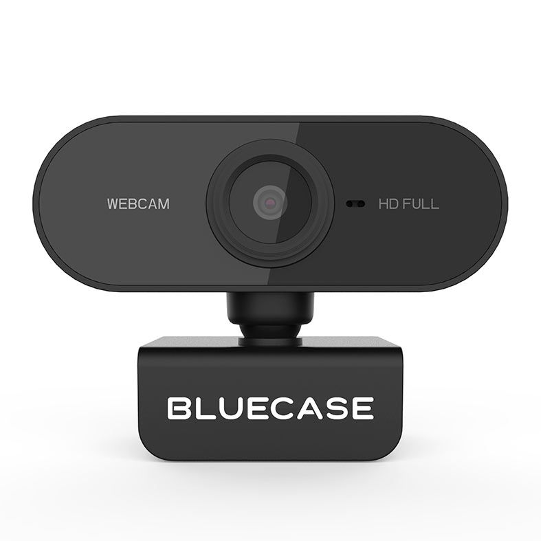 WebCam Bluecase Full HD 1080P C/ Microfone, BWEB1080P02BX