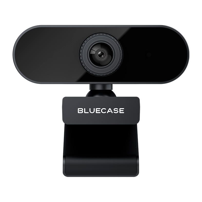 Webcam Bluecase, HD, 720p, USB, Com Microfone, Preto, BWEB720P-02