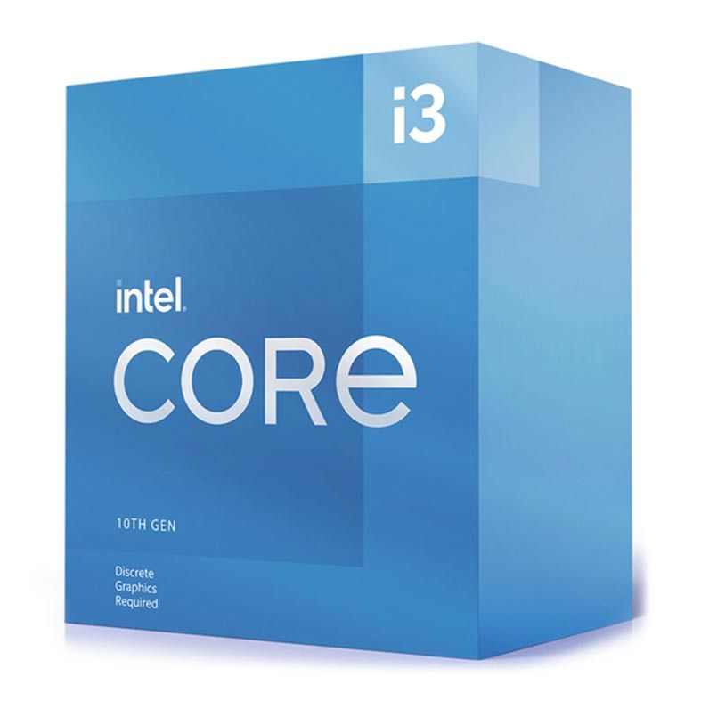 Processador Intel Core i3-10105F, 4-Core, 8-Threads, 3.7Ghz (4.4Ghz Turbo) Cache 6MB, LGA1200, BX8070110105F-BR