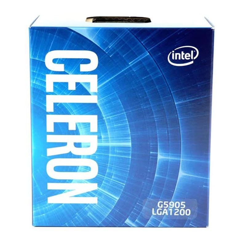 Processador Intel Celeron G5905, 2-Core, 2-Threads, 3.5GHz, Cache 4MB, LGA1200, BX80701G5905