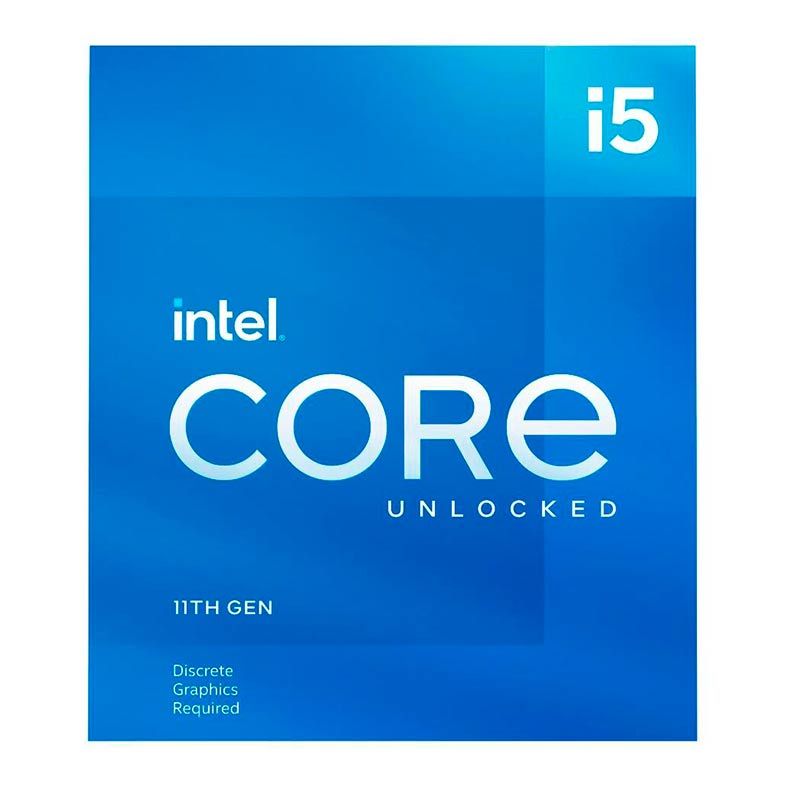 Processador Intel Core i5-11600KF, 6-Core, 12-Threads, 3.9GHz (4.9