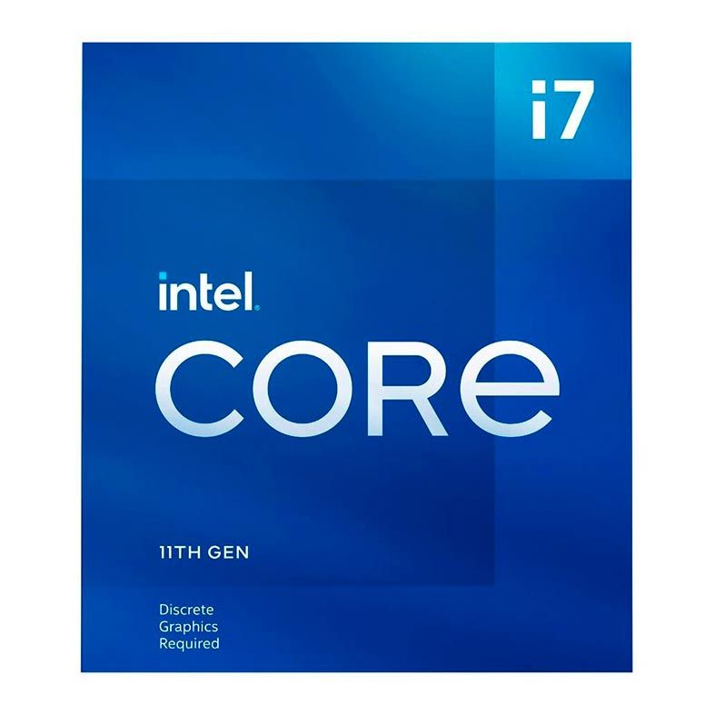 Processador Intel Core i7-11700F, 8-Core, 16-Threads, 2.5GHz (4.9GHz Turbo), Cache 16MB, LGA1200, BX8070811700F