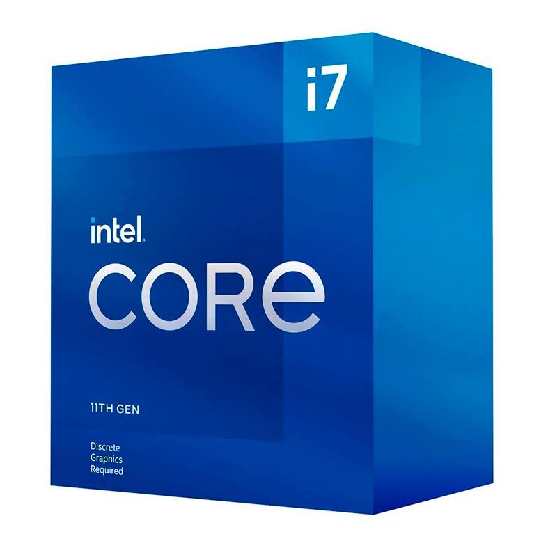 Processador Intel Core i7-11700F, 8-Core, 16-Threads, 2.5GHz (4.9GHz Turbo), Cache 16MB, LGA1200, BX8070811700F