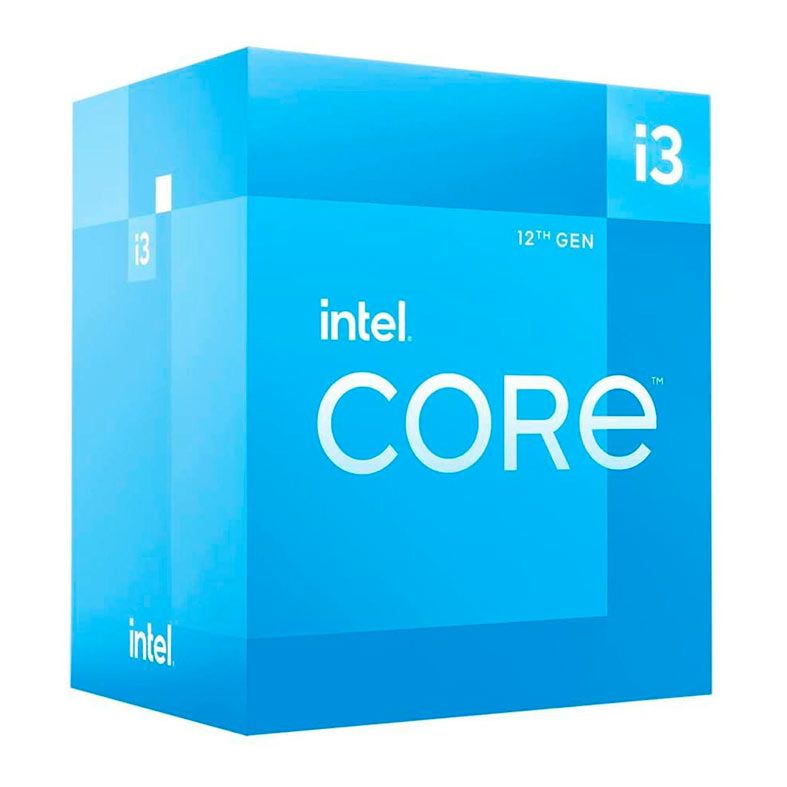 Processador Intel Core i3-12100, 4-Core, 8-Threads, 3.3GHz (4.3GHz Turbo), Cache 12MB, LGA1700, BX8071512100-BR