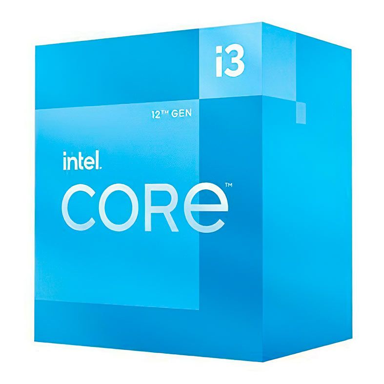 Processador Intel Core i3-12100, 4-Core, 8-Threads, 3.3GHz (4.3GHz Turbo), Cache 12MB, LGA1700, BX8071512100-BR
