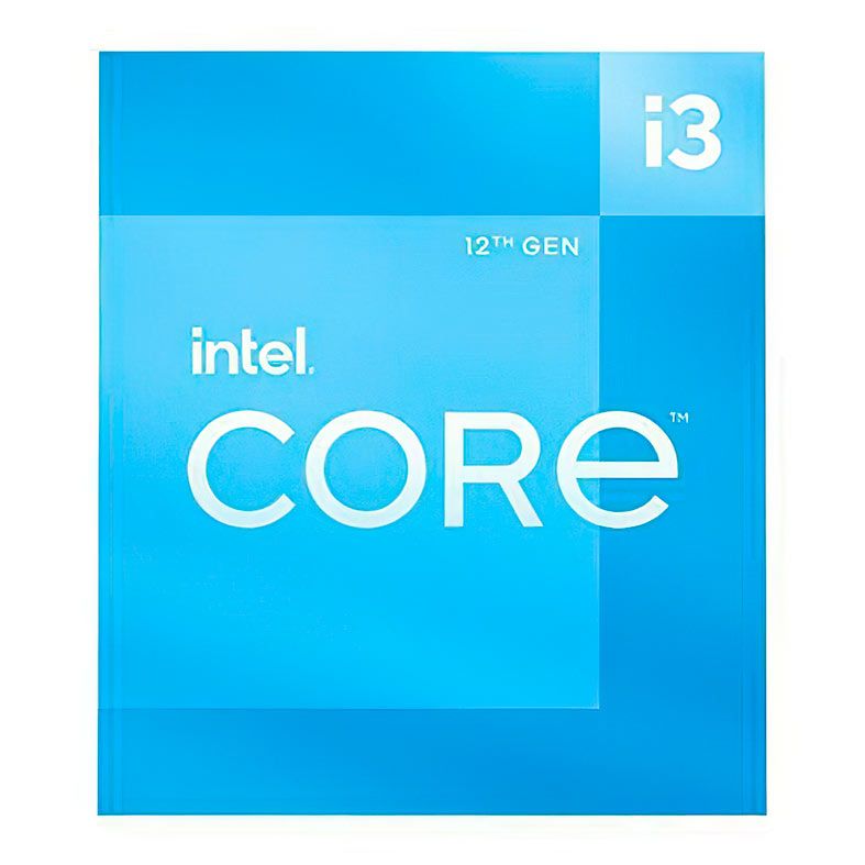 Processador Intel Core i3-12100, 4-Core, 8-Threads, 3.3GHz (4.3GHz Turbo), Cache 12MB, LGA1700, BX8071512100-BR