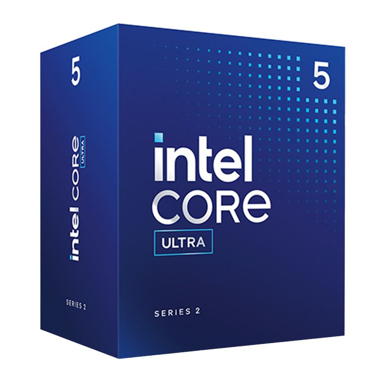 Processador Intel Core Ultra 5 225, 10-Core, 10-Threads, 3.3GHz (4.9GHz Turbo), Cache 20MB, LGA1851, BX80768225