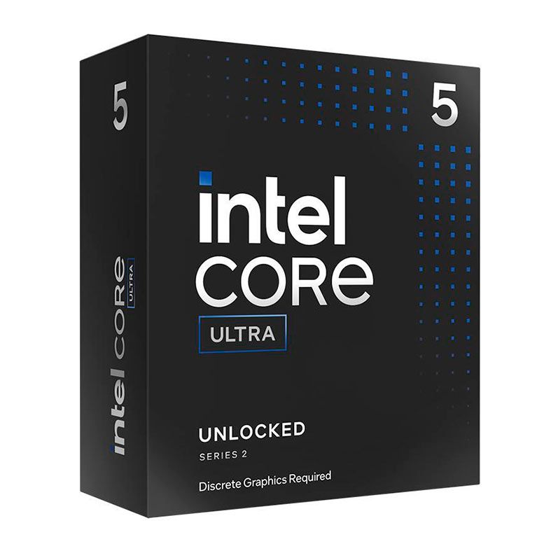 Processador Intel Core Ultra 5 245KF, 14-Core, 14-Threads, 4.2GHz (5.2GHz Turbo), Cache 24MB, LGA1851, BX80768245KF