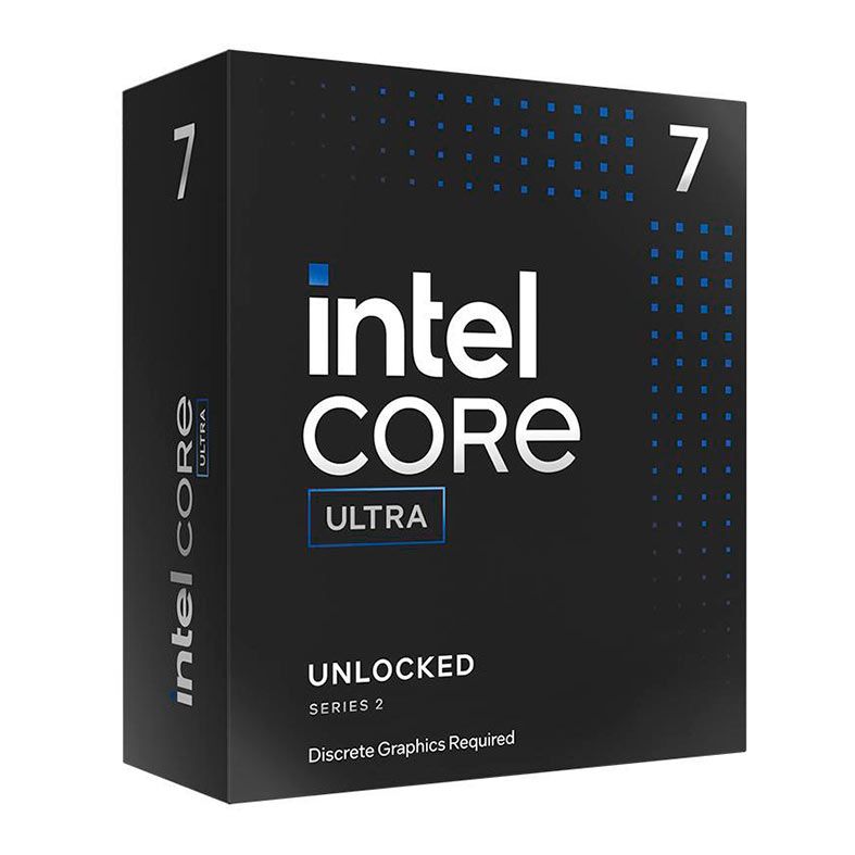 Processador Intel Core Ultra 7 265KF, 20-Core, 20-Threads, 3.9GHz (5.5GHz Turbo), Cache 30MB, LGA1851, BX80768265KF-BR