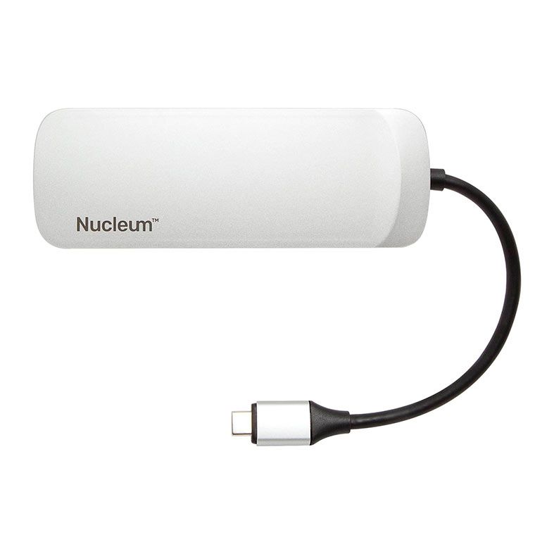 Hub Kingston Nucleum, USB-C, 7 Portas , Branco, C-HUBC1-SR-EN