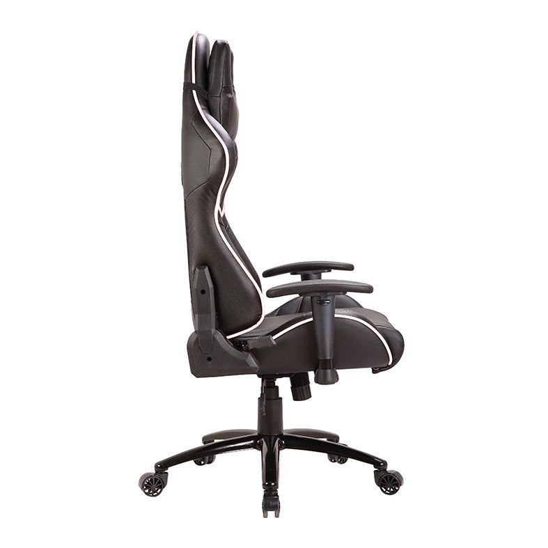 Cadeira Gamer Redragon Coeus C201, Preta e Branca, C201-BW