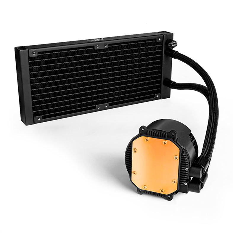 Water Cooler Valkyrie Jarn C280, RGB, 280mm, Preto, C280-RGB-BLK