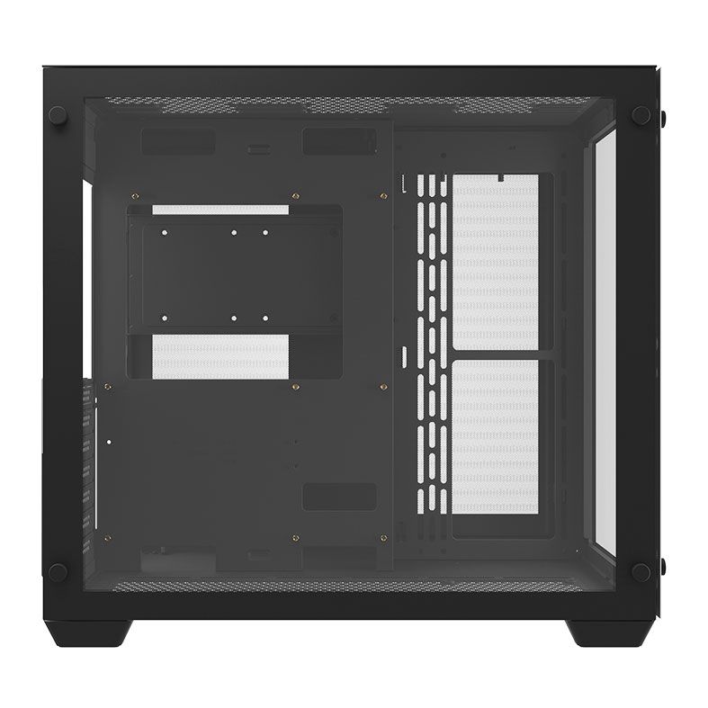Gabinete Gamer Aigo DarkFlash C285, Lateral de Vidro, Preto, C285-BK