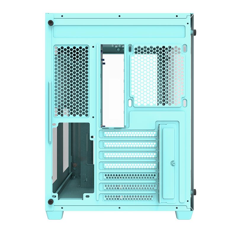 Gabinete Gamer Aigo Darkflash C285, Mid-Tower, Lateral de Vidro, Verde, C285-VD