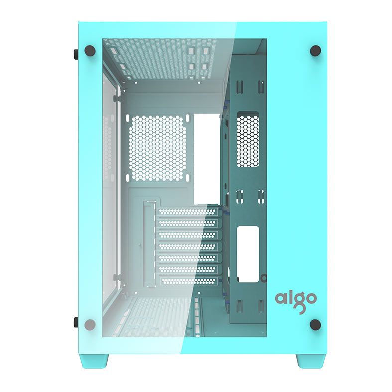Gabinete Gamer Aigo Darkflash C285, Mid-Tower, Lateral de Vidro, Verde, C285-VD