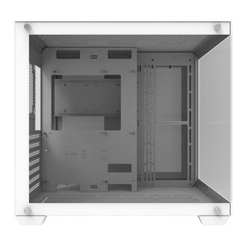 Gabinete Gamer Aigo DarkFlash C285P, Mid-Tower, Lateral de Vidro, Branco, C285P-WHITE