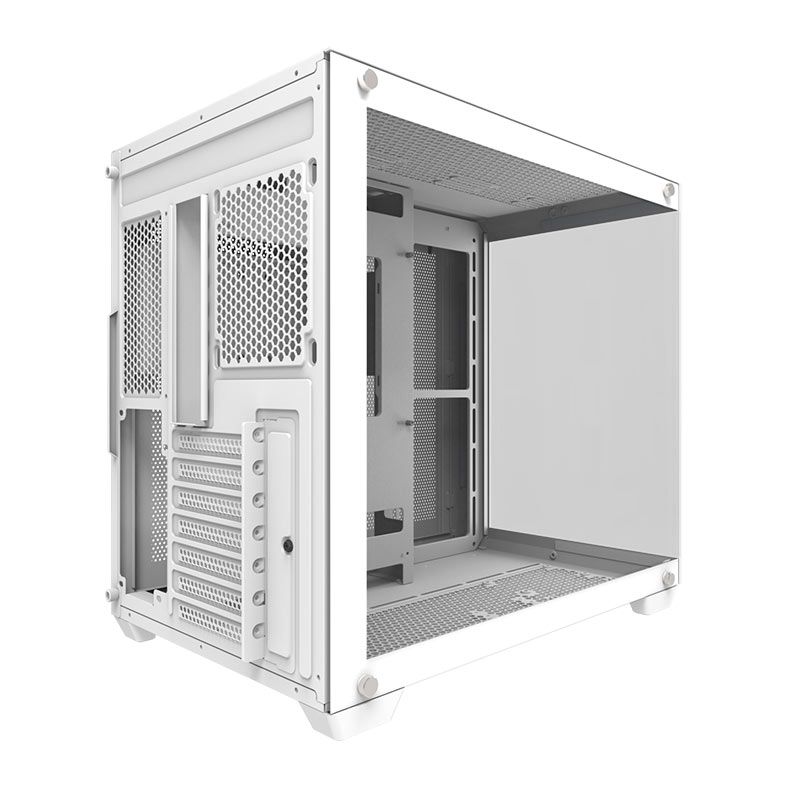 Gabinete Gamer Aigo DarkFlash C285P, Mid-Tower, Lateral de Vidro, Branco, C285P-WHITE