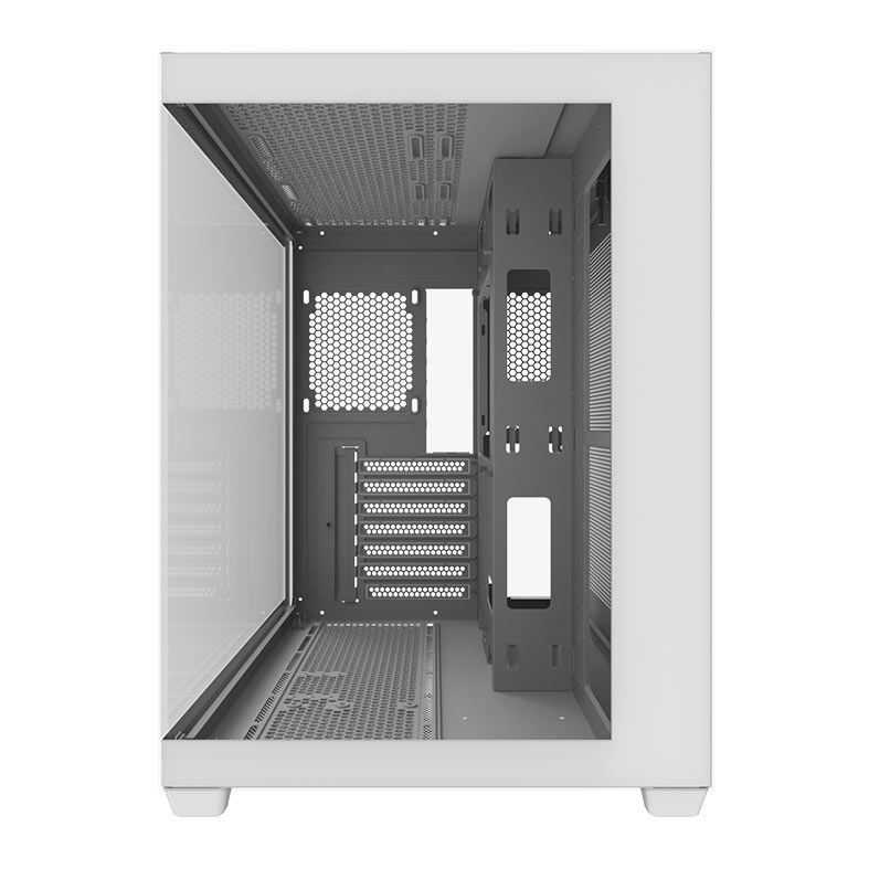 Gabinete Gamer Aigo DarkFlash C285P, Mid-Tower, Lateral de Vidro, Branco, C285P-WHITE