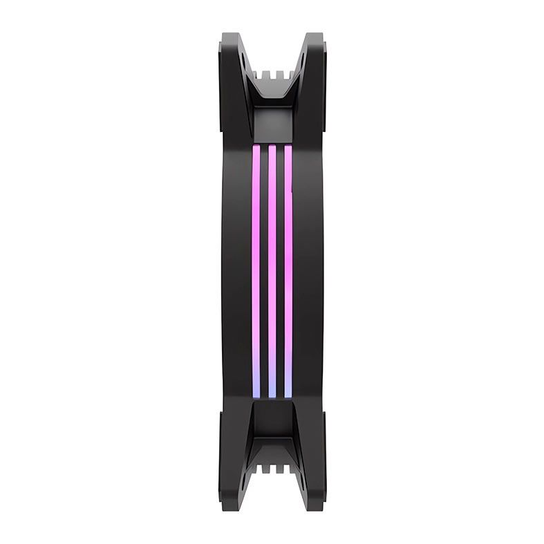 Ventoinha Aigo DarkFlash C6M, RGB, 120mm, Preto, C6M-BK