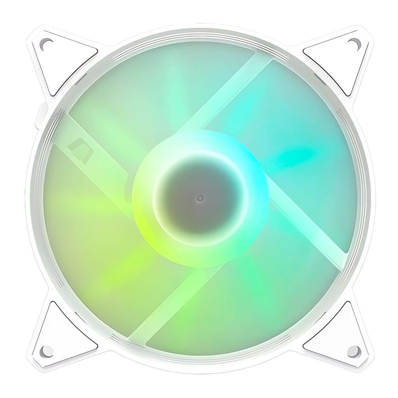 Ventoinha Aigo DarkFlash C6M, RGB, 120mm, Branco, C6M-WH