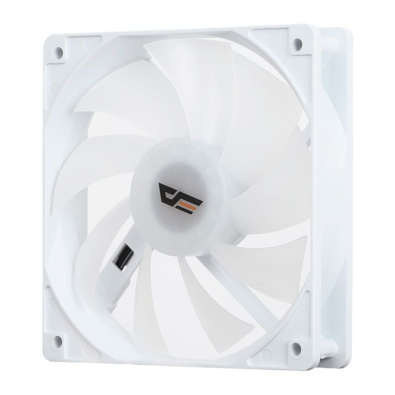 Ventoinha Aigo Darkflash C7, ARGB, 120mm, Branco, C7-ARGB-WH