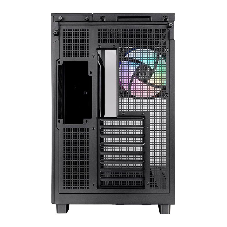 Gabinete Gamer Thermaltake View 380 XL TG, ARGB, Mid-Tower, Lateral De Vidro, Preto, CA-11E-00M1WN- 00