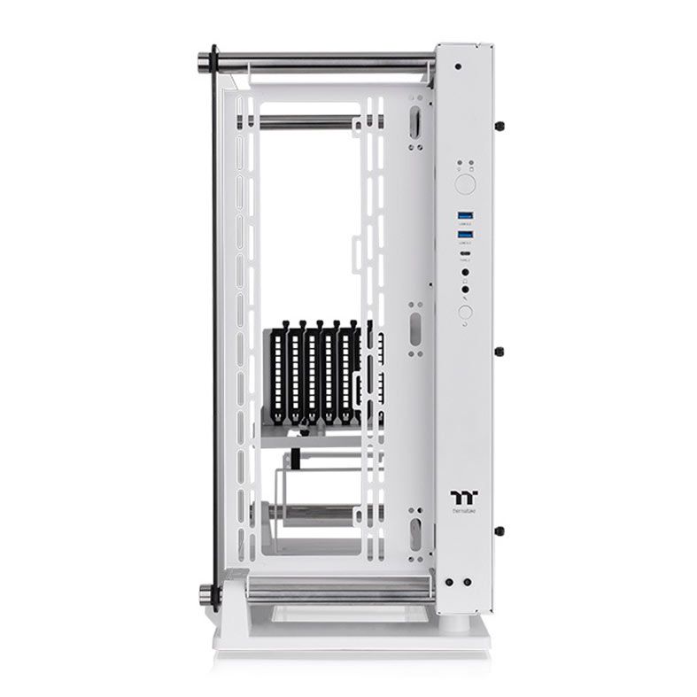 Gabinete Gamer Thermaltake Core P3 TG Pro Snow Edition, Mid-Tower, Lateral de Vidro, Branco, CA-1G4-00M6WN-09
