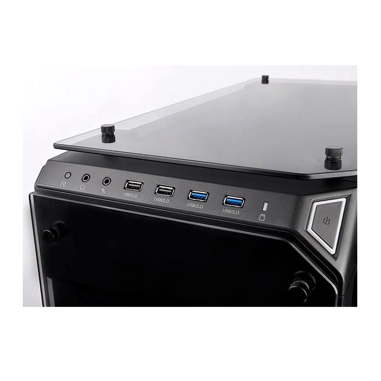 Gabinete Thermaltake View 71 TG ARGB Preto, CA-1I7-00F1WN-03