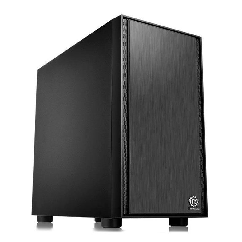 Gabinete Thermaltake Versa H17 Preto Lateral SEM Acrilico, CA-1J1-00S1NN-00